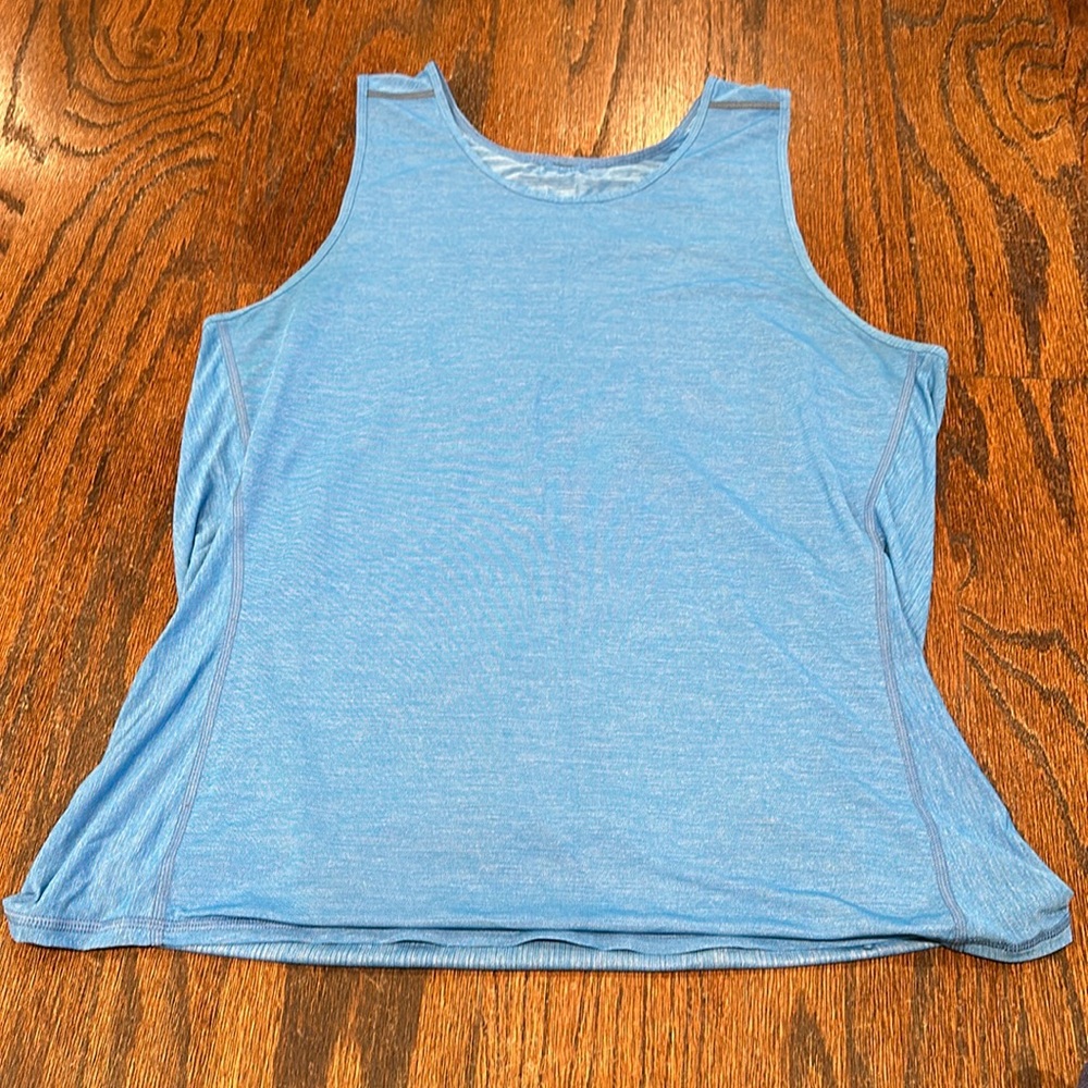 Lululemon men’s tank, size L, blue